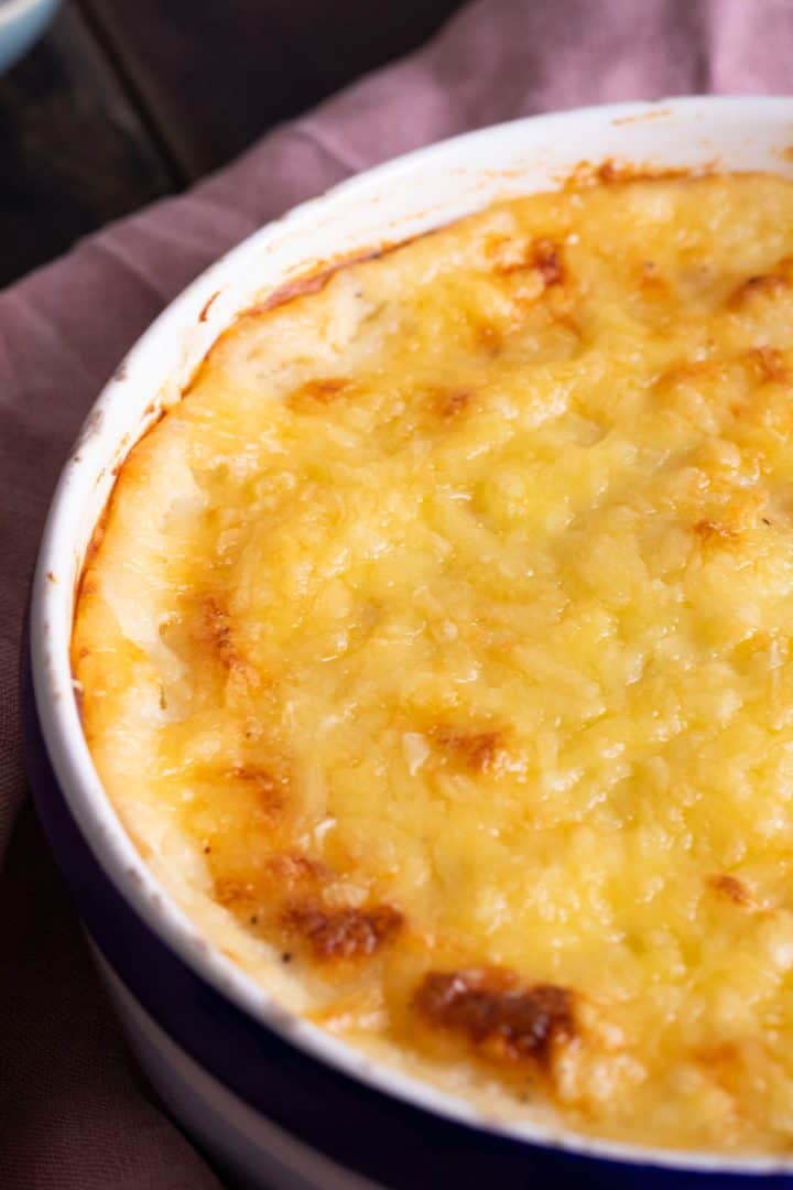 Mashed Potato Casserole - always use butter