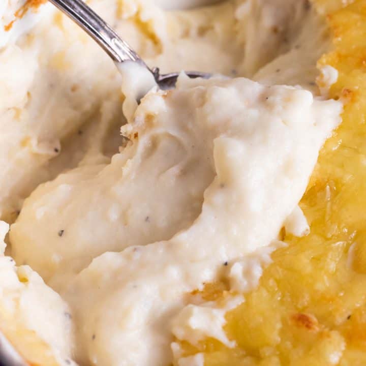 Mashed Potato Casserole - always use butter