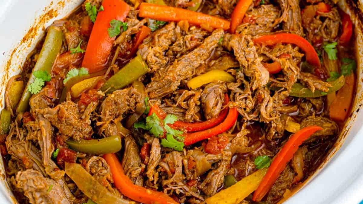 Crockpot Steak Fajitas Recipe