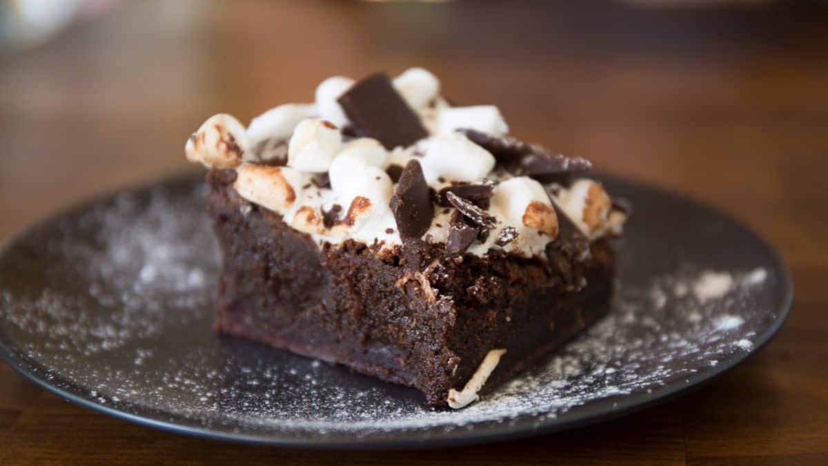 Rocky road brownies.