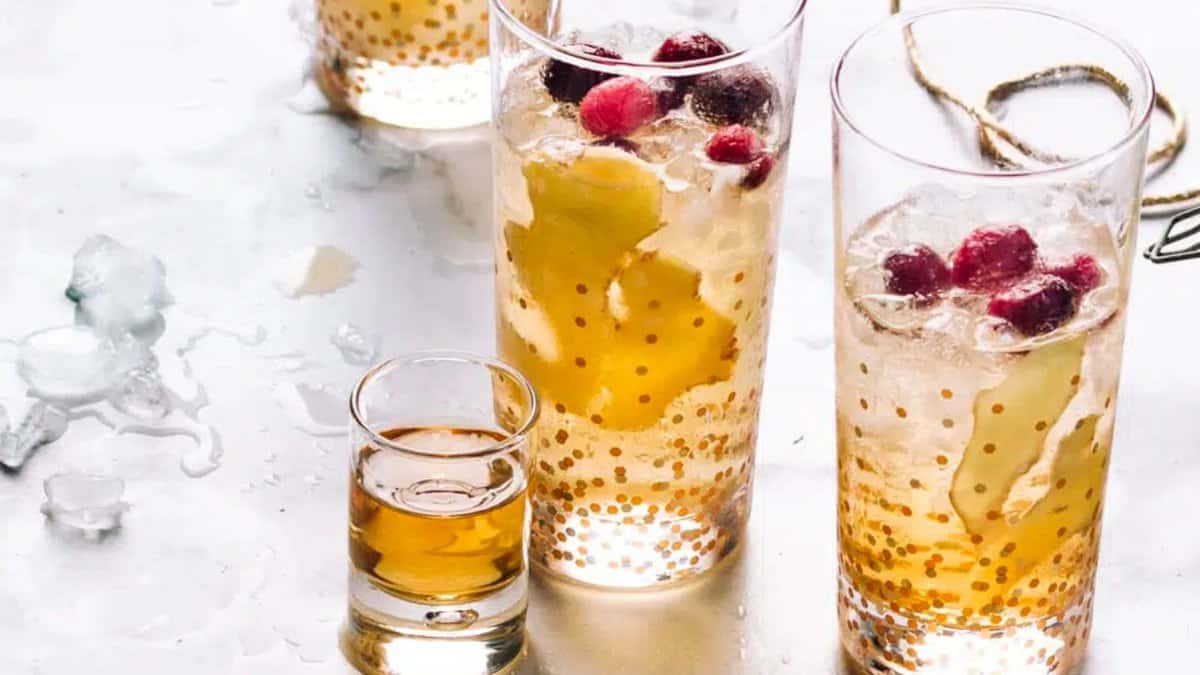 Sparkling Ginger Cocktail