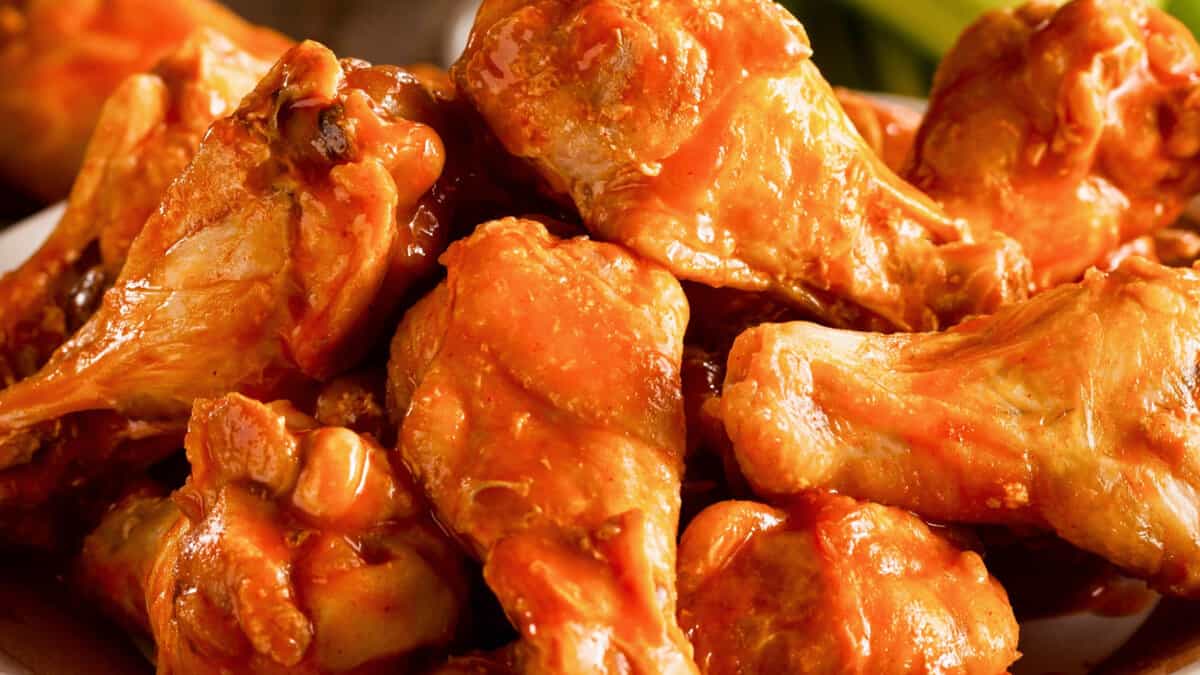 Buffalo chicken wings.