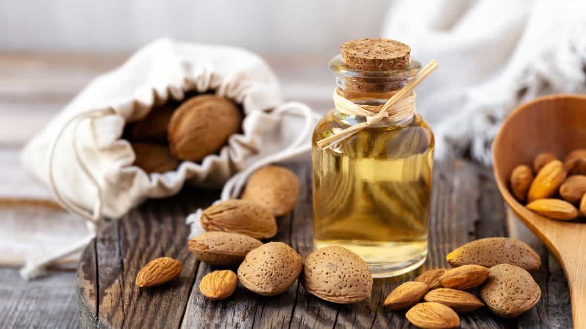 Almonds and almond extract.