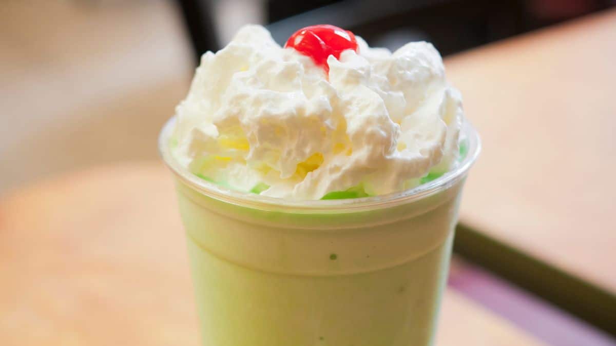 A Shamrock shake.