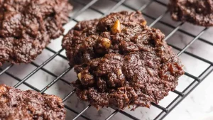 Vegan brownie cookies.