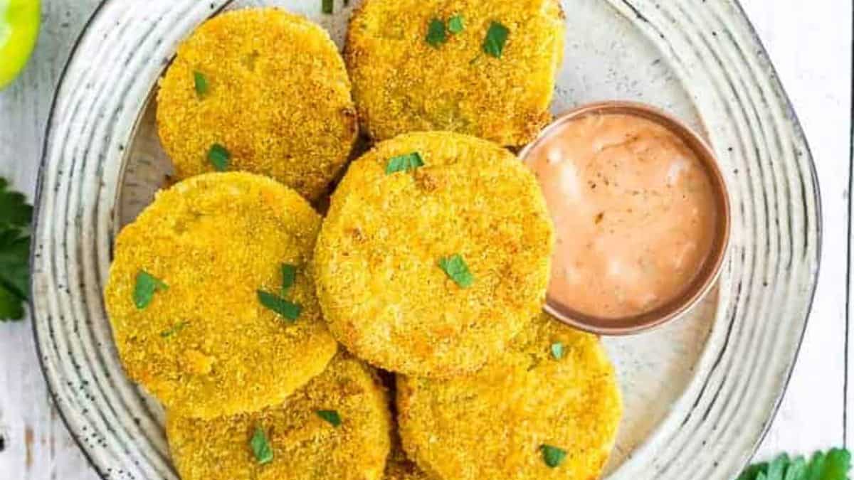 Fried green tomatoes.