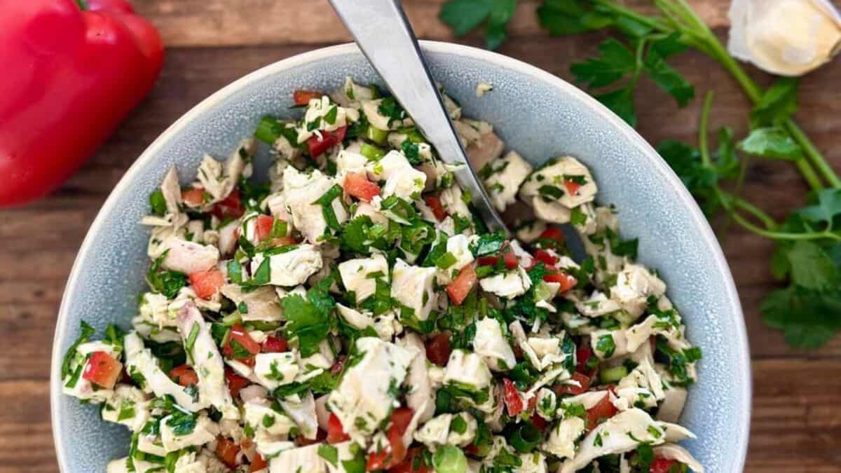 Chimichurri Chicken Salad.