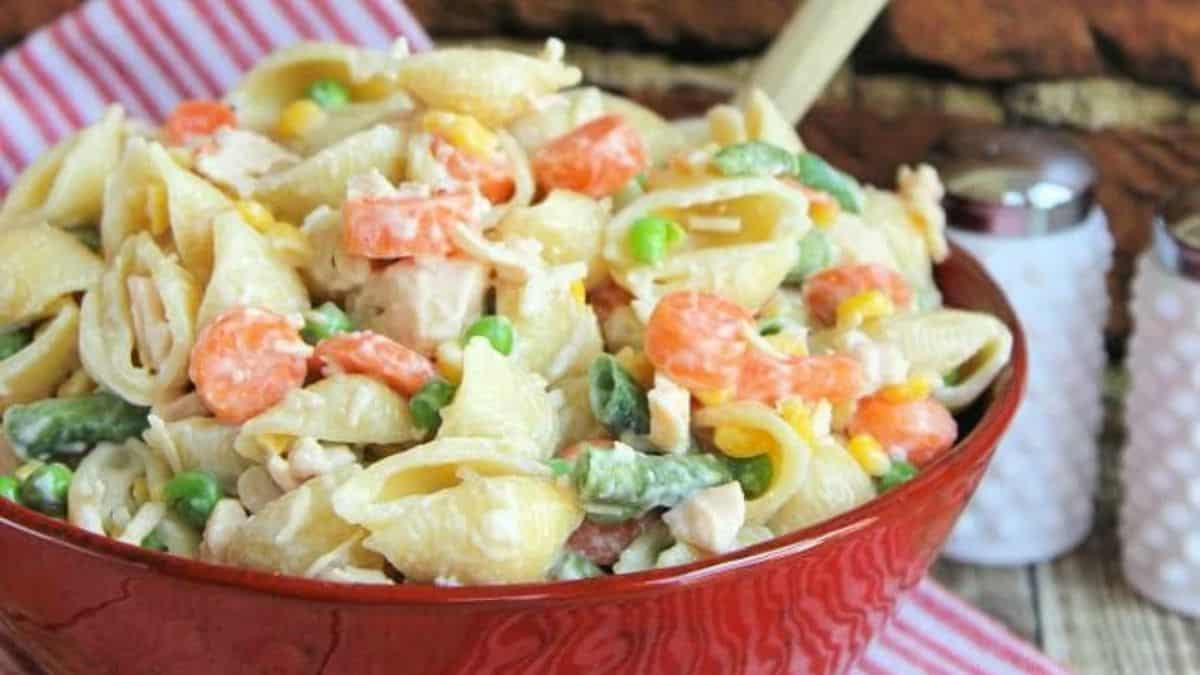 Chicken Dinner Pasta Salad Recipe
