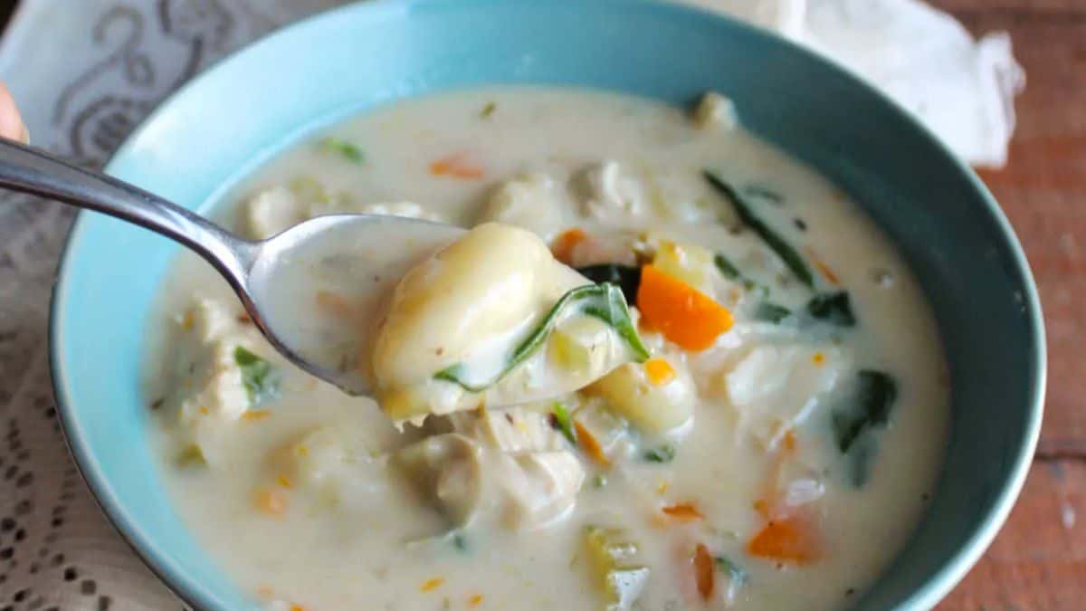 Instant Pot Chicken Gnocchi Soup