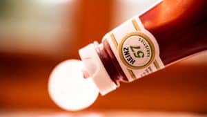 Heinz Ketchup Bottle.