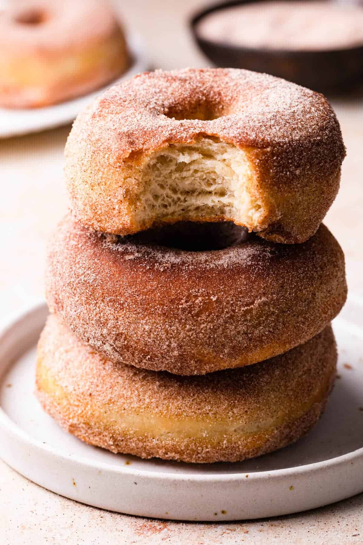 Cinnamon Sugar Donuts.