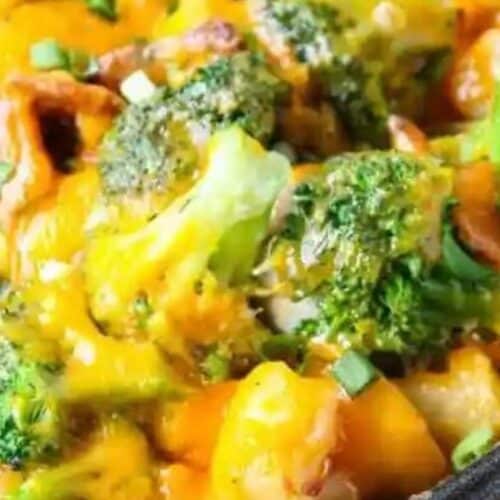 Ranch potato and chicken casserole.