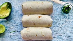 Freezer burritos.
