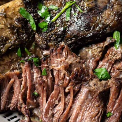 Braised short ribs.
