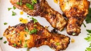 Air fryer chicken drumsticks.