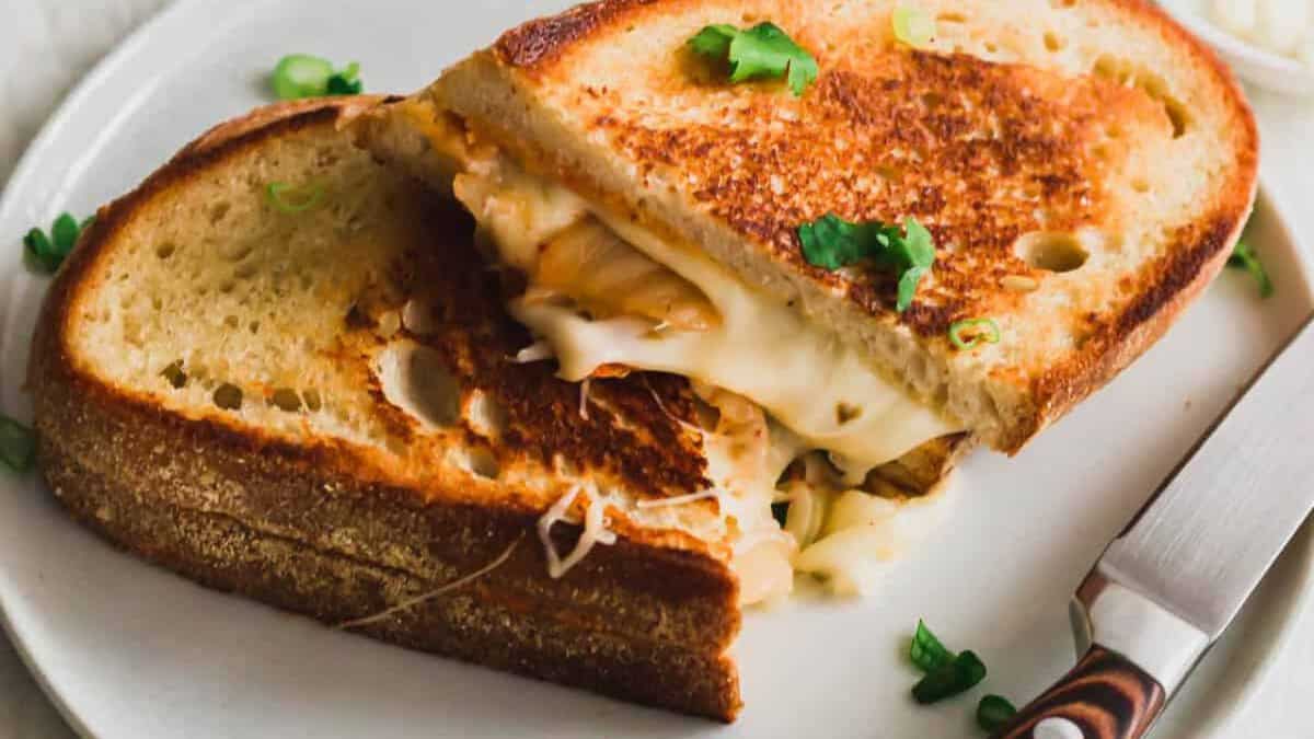Kimchi Grilled Cheese.