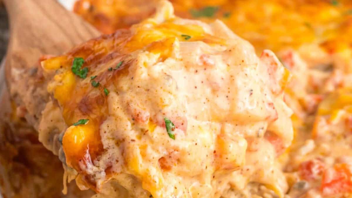 King ranch chicken casserole.