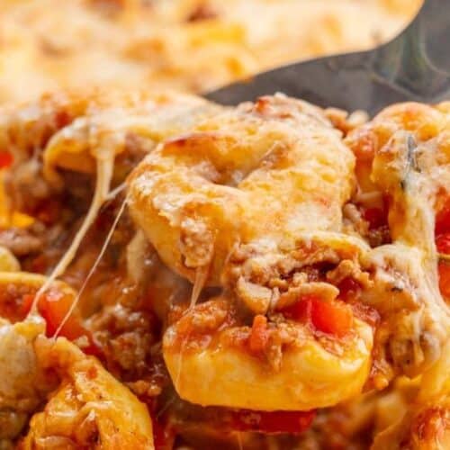 Tortellini bake.