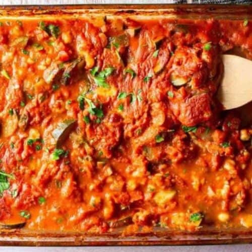 A veggie casserole.