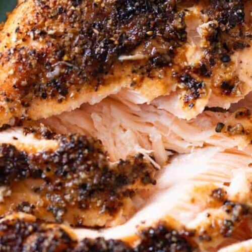 Air fryer salmon.