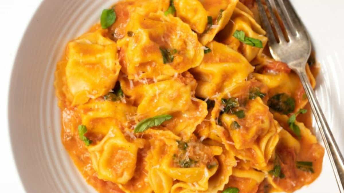 Instant pot tortellini.