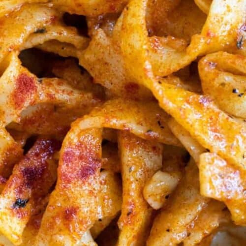 Cajun Alfredo pasta.