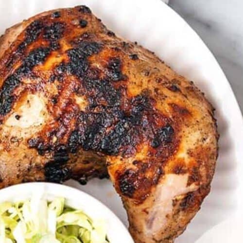 Grilled chicken.