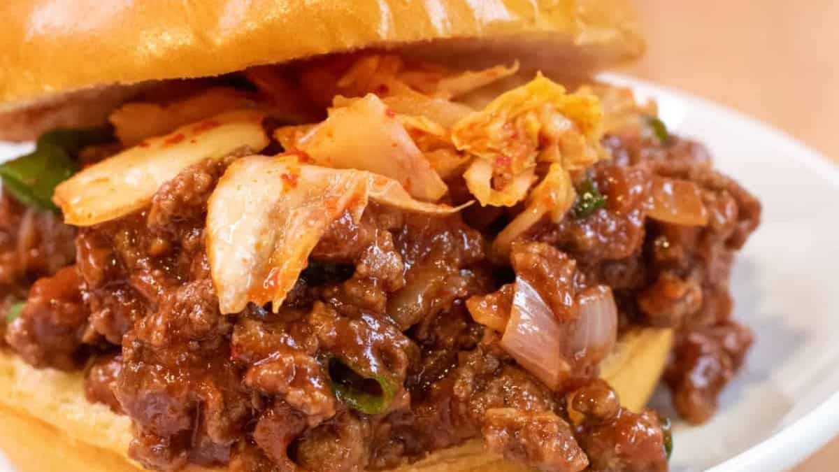 Kimchi Sloppy Joe.