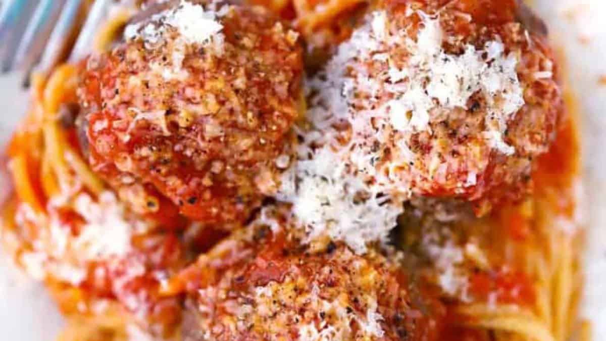 Baked Meatballs.