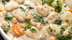 Gnocchi soup.