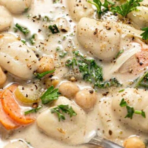 Gnocchi soup.
