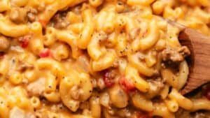 Cheeseburger macaroni.