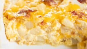 Bacon potato casserole.