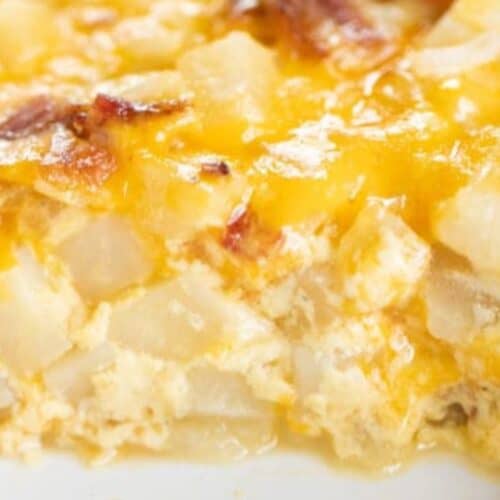 Bacon potato casserole.