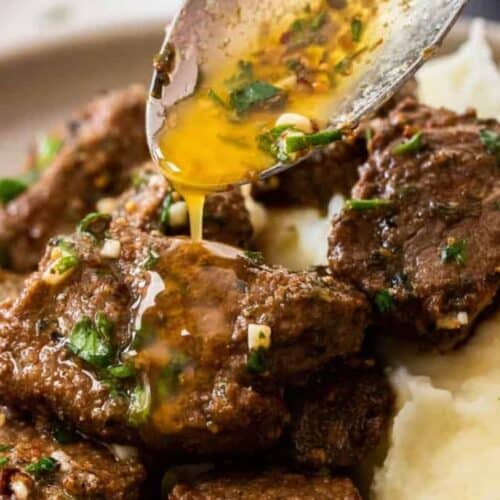 Steak bites.