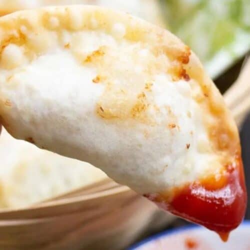 Cheeseburger dumpling.