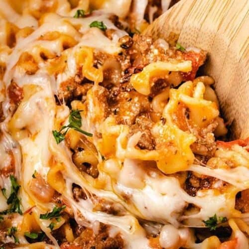 Lazy lasagna.