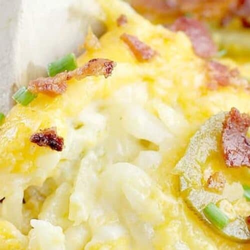 Jalapeno popper hash brown casserole.