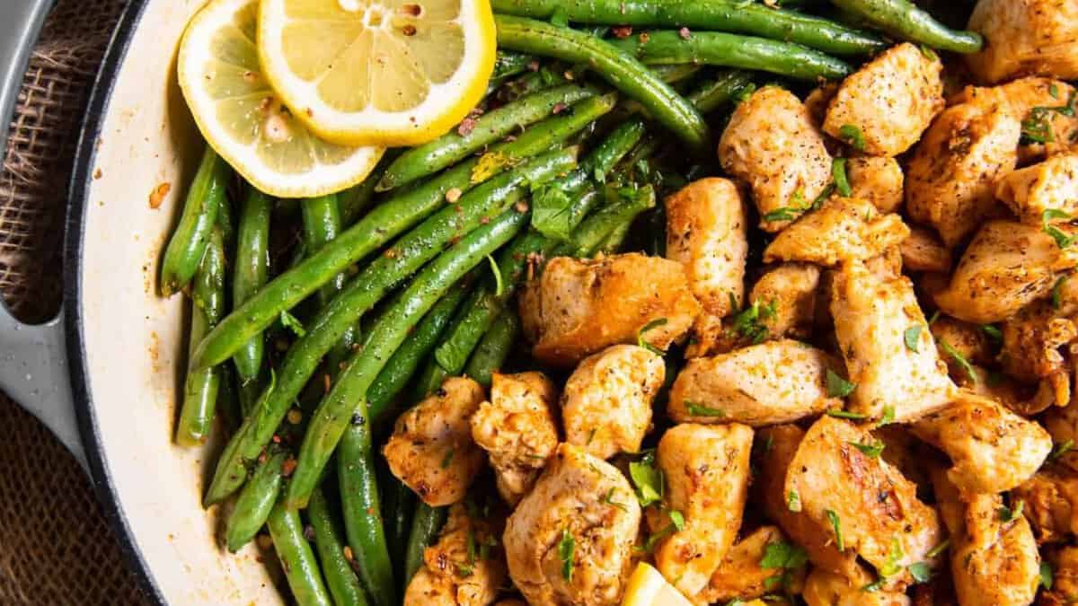Chicken Green Bean Skillet