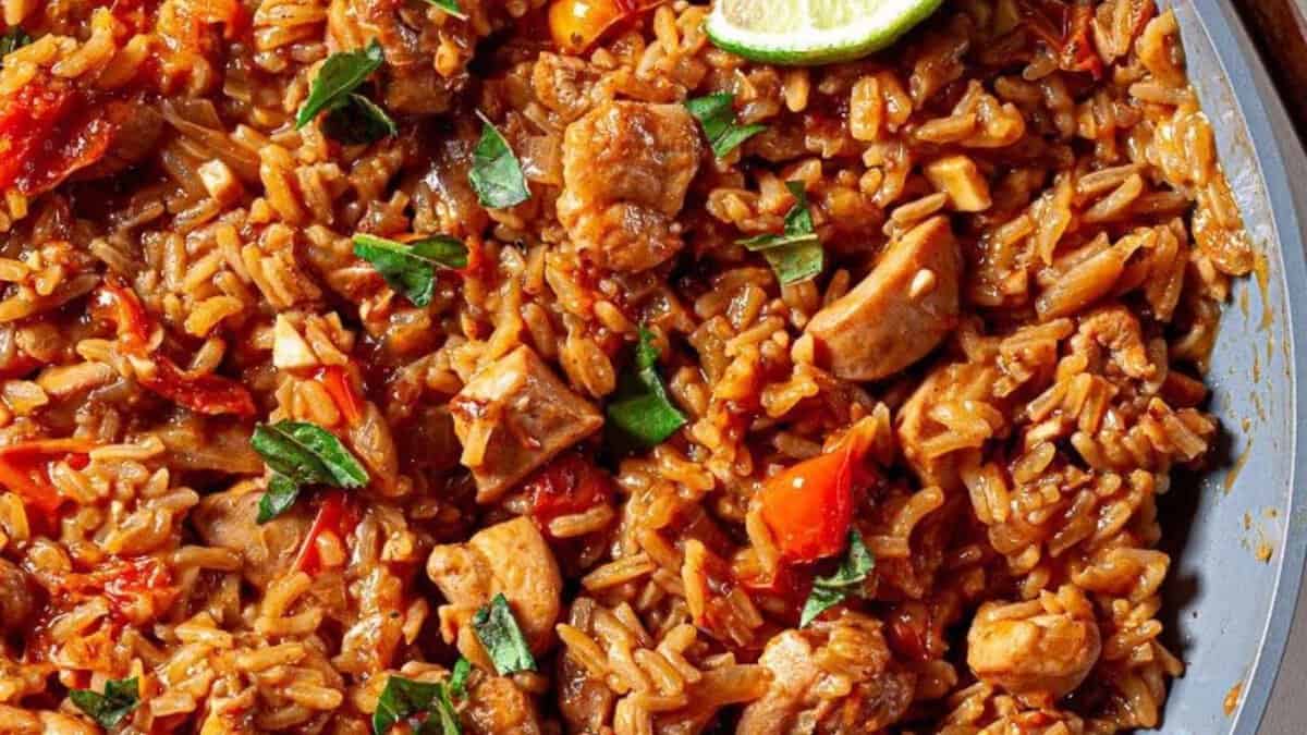 Thai Chicken and Rice (One Pan)