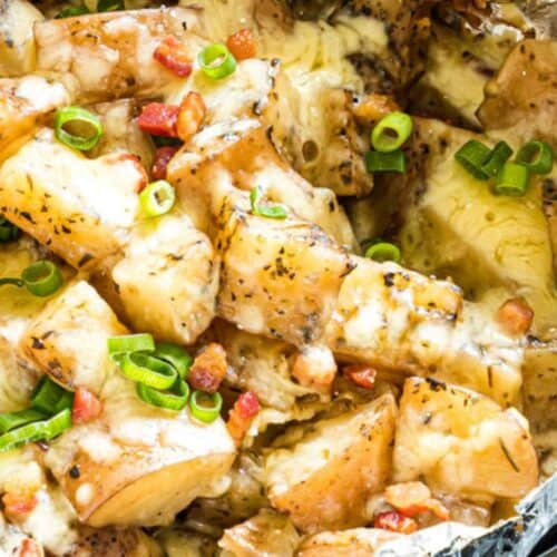 Cheesy potatoes.