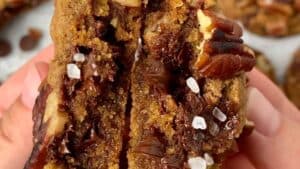 Chcolate pecan cookie.