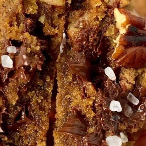 Chcolate pecan cookie.