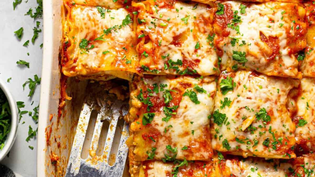 Mediterranean Lasagna.