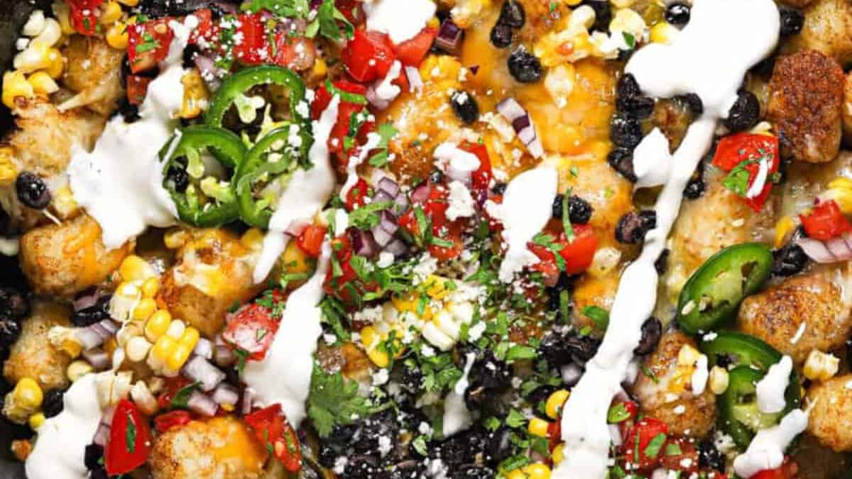 Tater Tot Nachos.