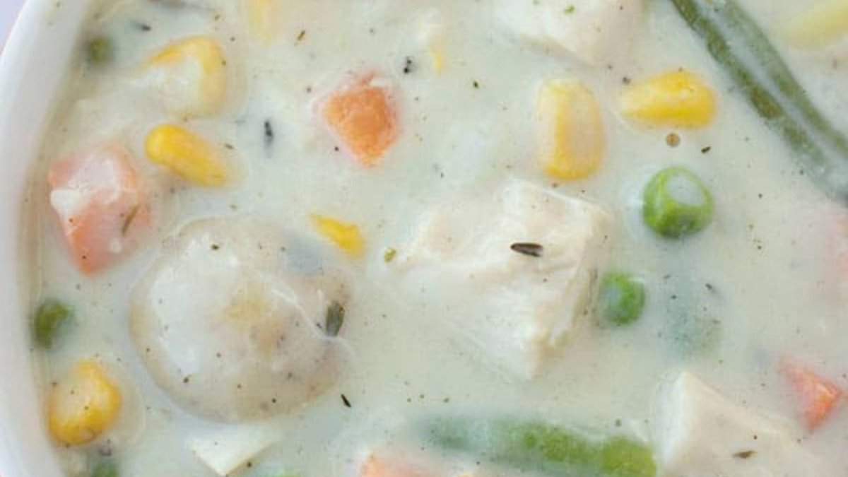 Chicken Pot Pie Soup.