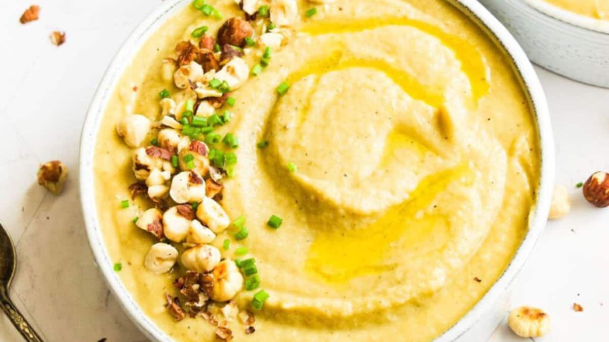 Creamy Parsnip Soup-Polish Way.