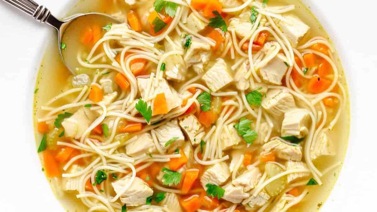 Instant Pot Turkey Soup.