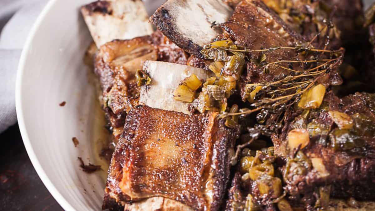 Slow Cooker Beef Short Ribs.