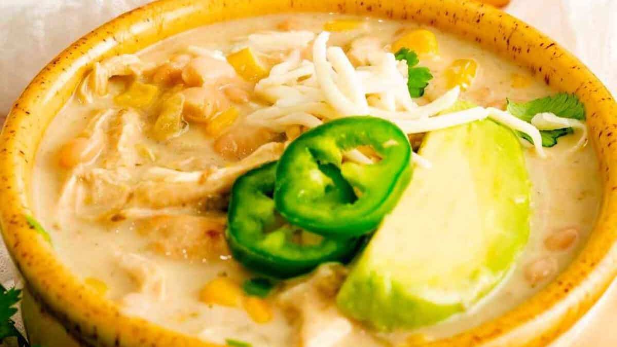 Slow Cooker Chicken Chili.